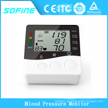 Inicio de venta caliente digital hasta el brazo de presión arterial monitor de presión arterial Bluetooth